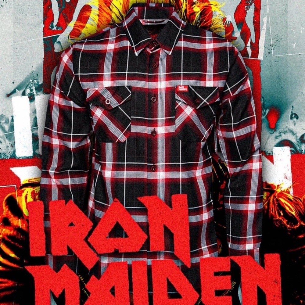 DIXXON MEGADEATH FLANNEL SHIRT new in bag fast ship
